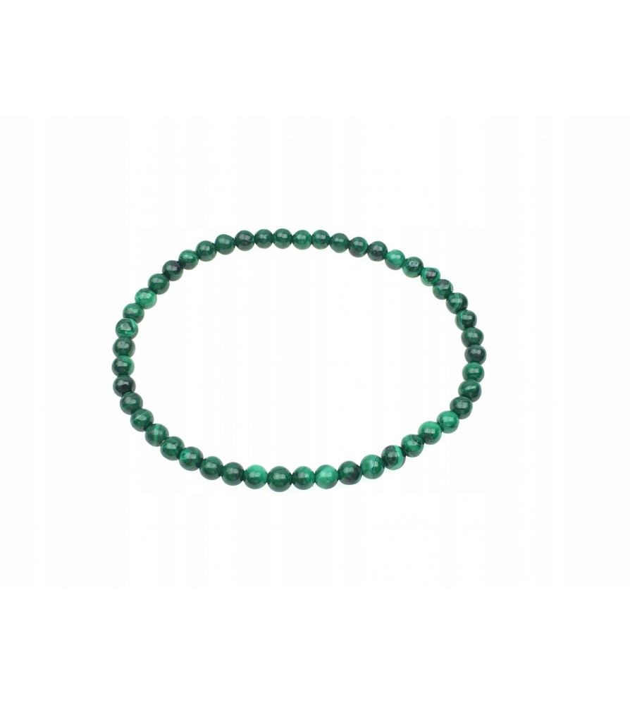 Bransoletka Malachit 4 mm