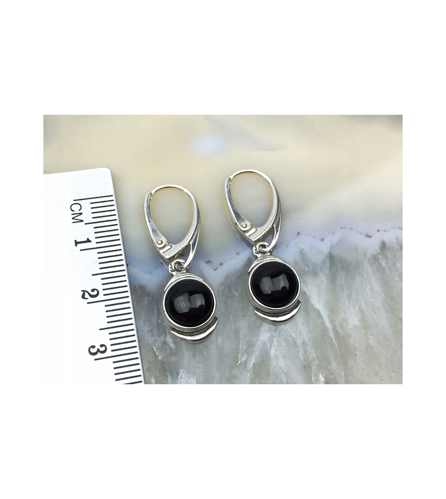 Kolczyki Onyx