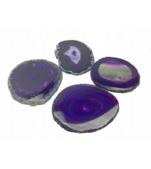 Agat Fioletowy Plaster