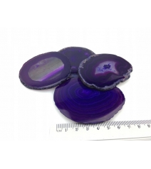 Agat Fioletowy Plaster