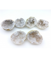 Geoda Kryształ Górski komplet