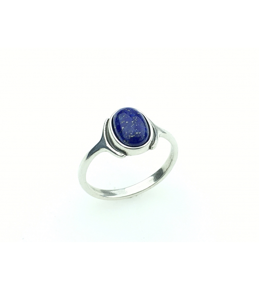 Srebrny Pierścionek Lapis Lazuli