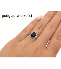 Srebrny Pierścionek Opalit