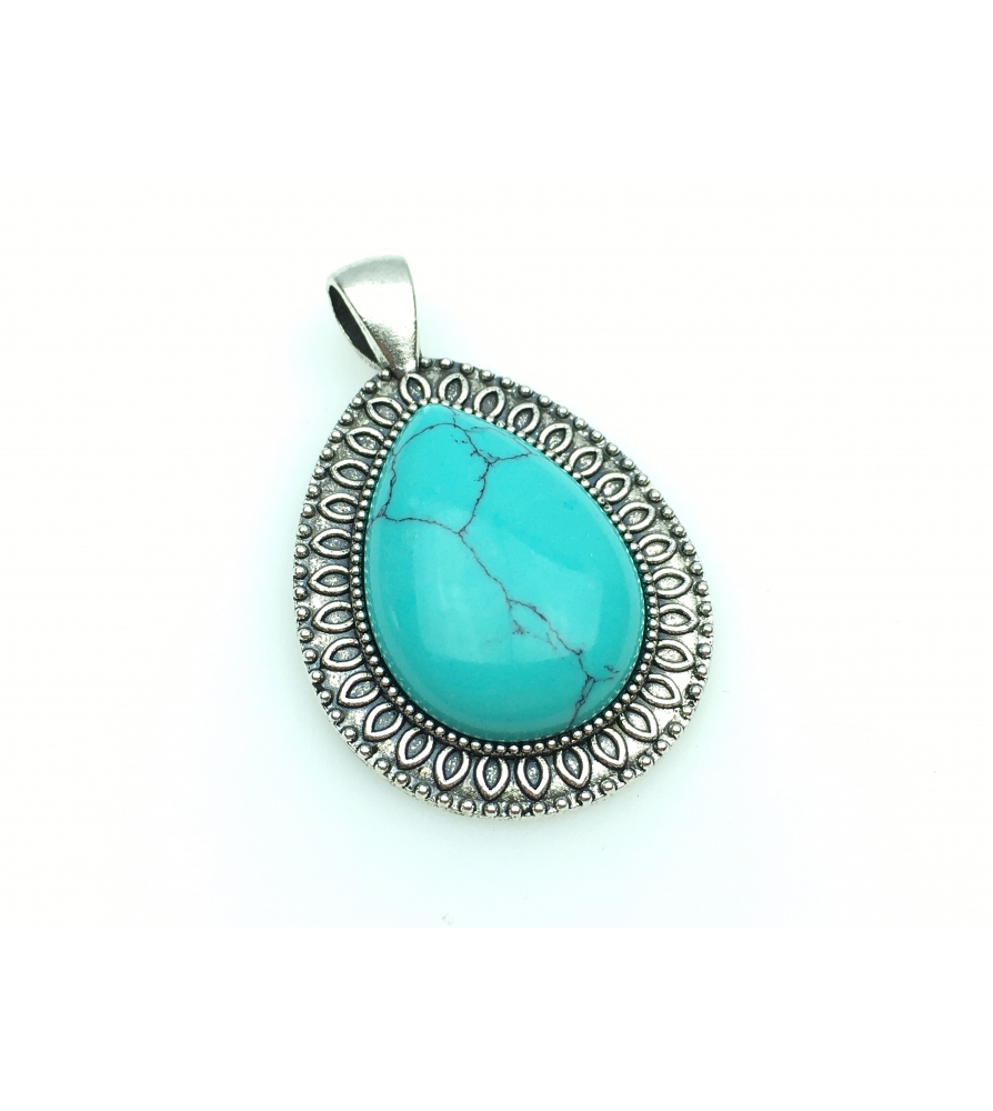 Wisior Turkus Rekonstruowany